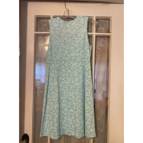 Fresh Produce Summer Dress Blue Floral Size Small - Picture 2 of 6